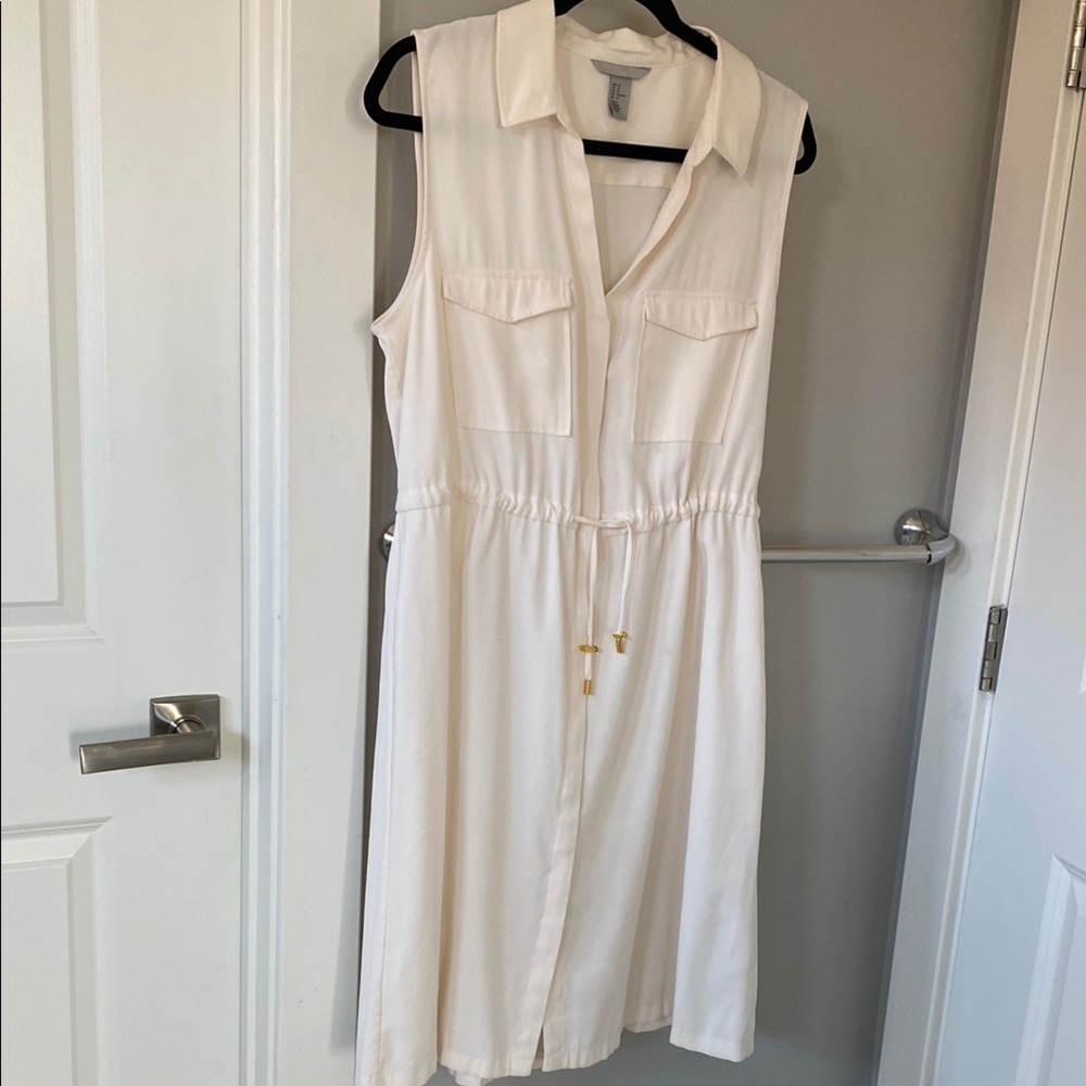 H&M Classic dress with drawstring waist size 14